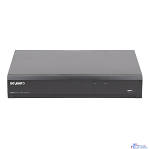 BEWARD RK2432H 32 IP-канала, H.265/H.264, 320 Мбит/с, 4000х3000 (12 Мп), ONVIF, P2P сервис (мобильный клиент iOS/Android), 4x SATA HDD 3.5'' + 1x eSATA, VGA / 2x HDMI (тревожный монитор), 2x 1000 Мбит