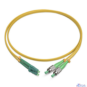 Cabeus FOP(d)-9-FC/APC-LC/APC-10m Шнур оптический duplex FC/APC-LC/APC 9/125 sm 10м LSZH