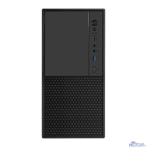 Exegate EX299080RUS Корпус Minitower ExeGate BAA-308MUC-AAA450 (mATX, БП AAA450 с вент. 8см, 1*USB+1*USB3.0+1*TypeC, HD Audio, черный)
