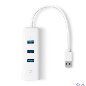 TP-Link UE330 3-портовый концентратор и гигабитный адаптер USB 3.0