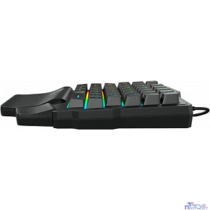 Игровой блок Oklick 701G IRON FIST черный USB for gamer LED {1196590}