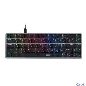 Acer OKW302 [ZL.KBDCC.01C]  USB, серебристый