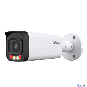 DAHUA DH-IPC-HFW2249TLP-S-LED-0280B-PRO Уличная цилиндрическая IP-видеокамера WizColor 2Мп, 1/2.9” CMOS, объектив 2.8мм, видеоаналитика, микрофон, LED 50м, IP67, металл