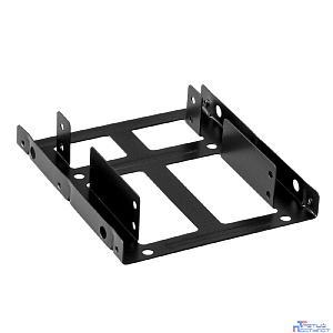 Exegate EX292544RUS Салазки (переходник) ExeGate HD-22T3M металлические для установки 2xHDD/SSD 2.5" в отсек 3.5"
