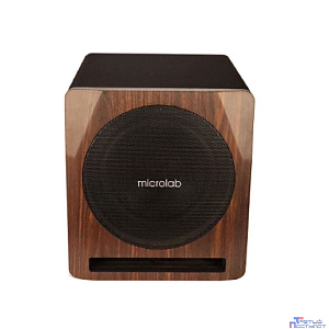 Microlab SOLO SUB10 {200 Вт RMS, Сопротивление: 10'', 4 Ом; Усилитель: класс D; Входы: RCA, сбалансированный 1/4" джек, Регулировка гр, LPF: 50-150 Гц, LIFT/GND режим, Размеры: 340х370х400 мм}
