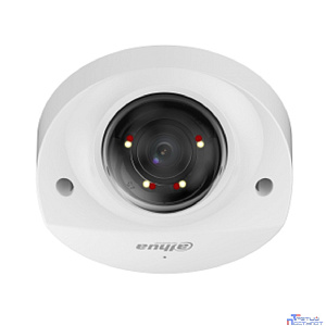 DAHUA DH-IPC-HDBW2249FP-AS-IL-0280B Уличная мини-купольная IP-видеокамера SmartDualLight 2Мп, 1/2.8” CMOS, объектив 2.8мм, видеоаналитика, микрофон, ИК 30м, LED 30м, IP67, IK10, металл