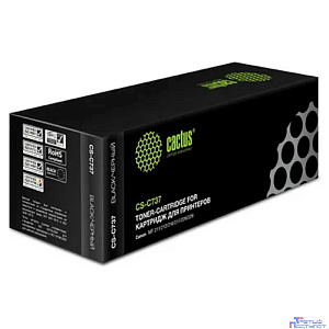 CACTUS Cartridge  CS-C737  Тонер-картридж  черный для CANON MF210/211/212/216/217/220 (2400стр.)