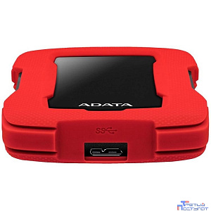 A-Data Portable HDD 1Tb HD330 AHD330-1TU31-CRD {USB 3.1, 2.5", Red}  Противоударный