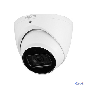 DAHUA DH-IPC-HDW3441EMP-S-0360B-S2 Уличная турельная IP-видеокамера 4Мп, 1/3” CMOS, объектив 3.6мм, видеоаналитика, микрофон, ИК 50м, IP67, металл