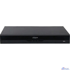 DAHUA DHI-NVR4208-EI 8-канальный IP-видеорегистратор 4K, H.265+, видеоаналитика, входящий поток до 256Мбит/с, 2 SATA III до 16Тбайт
