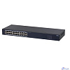 DAHUA DH-SF1024 24-портовый неуправляемый коммутатор, 24xRJ45 100Mb, коммутация 4.8 Гбит/с, MAC-таблица 8К, металл, установка настольная/в стойку