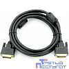 Exegate EX191096RUS Кабель DVI dual link (25M-25M) 5м Exegate, 2 фильтра, позолоченные контакты