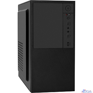 Exegate EX298004RUS Корпус Minitower BAA-308-AAA450 (mATX, БП AAA450 с вент. 8см, 2*USB, HD Audio, черный)