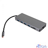 VCOM CU4706 Концентратор TypeC/(2*HDMI+DP)4K*60Hz 3*USB3.0 TC USB2.0 RJ45 SD TF PD audio TC адаптер