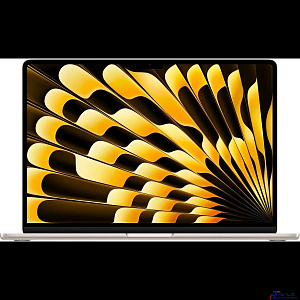 Apple MacBook Air 15-inch 2024 [MW1J3LL/A] (КЛАВ.РУС.ГРАВ.) Starlight 15.3" Liquid Retina {(2880x1864) M4 8C CPU 10C GPU/16GB/256GB SSD/рекоменд.переходник 1991284} (A3241) (США)