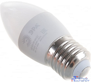 ЭРА Б0027972 Лампочка светодиодная STD LED B35-9W-840-E27 E27 / Е27 9Вт свеча нейтральный белый свет