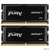 Kingston 32GB 5600MHz DDR5 CL40 SODIMM (Kit of 2) FURY Impact KF556S40IBK2-32