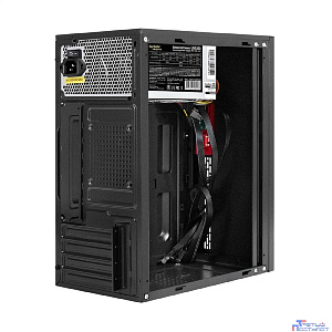 Exegate EX299252RUS Корпус Minitower ExeGate BAA-403-UNS350 (mATX, БП UNS350 с вент. 12см, 2*USB, HD Audio, черный)