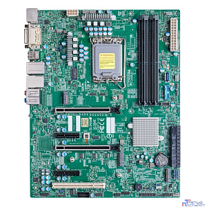 Supermicro MBD-X13SAE-B Intel 13th/12th Gen Core i9/i7/i5/i3 LGA1700 CPU, Intel W680 Chipset, Up to 128GB ECC/non-ECC DDR5 DIMM, HDMI/DP/DVI-D, 8xSATA, 1xGbit/1x2.5Gbit LAN, 4xUSB 2.