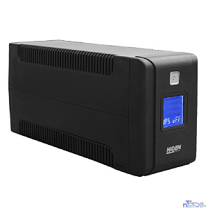 ИБП HIDEN EXPERT ULS800C 800ВА/480Вт {Линейно-интерактивный,2xSchuko LCD, USB, встроенный АКБ 1x12B/9Ач}