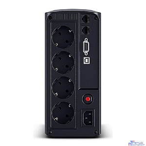 ИБП CyberPower VP1000ELCD {Line-Interactive, Tower, 1000VA/550W USB/RS-232/RJ11/45  (4 EURO), 12В/9 Ач х 1}