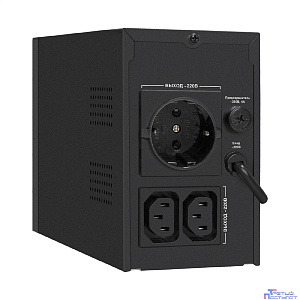 Exegate EX292777RUS ИБП ExeGate SpecialPro UNB-900.LED.AVR.1SH.2C13 <900VA/500W, LED, AVR,1*Schuko+2*C13, металлический корпус, Black>