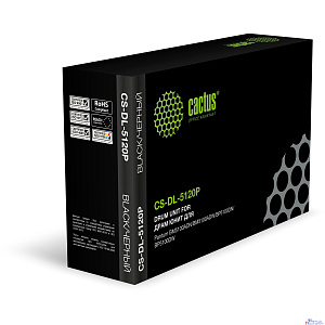 Блок фотобарабана Cactus CS-DL-5120P DL-5120 черный ч/б:30000стр. для BM5100ADN/BM5100ADW/BP5100DN/BP5100DW Pantum