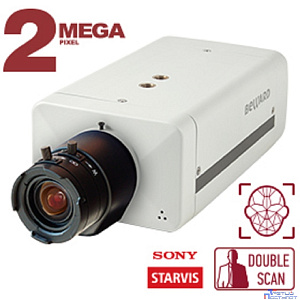BEWARD B8182710 2 Мп, 1/2.8'' КМОП SONY Starvis, 0.002 лк (день)/0.001 лк (ночь), 2xWDR до 120 дБ, H.265/H.264/MJPEG, 1920х1080, 25 к/с, объектив C/CS