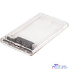 AgeStar 3UB2P4 (TRANSPARENCY)USB 3.0 Внешний корпус 2.5" SATAIII HDD/SSD пластик, прозрачный {50} (672691)(17312)