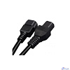 KS-is Кабель питания IEC-C14 - IEC-C15 (KS-857B-2) 2м черный