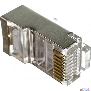 Cablexpert коннектор кат 5, экранированный RJ45 FTP8P8C, 100 шт. в уп. (PLUG5SP)