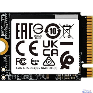 A-DATA SSD 1ТБ GAMMIX S55, M.2(22x30mm), NVMe, PCIe 4.0 x4, 3D NAND, R/W 5000/3700MB/s, IOPs -/-, TBW 250, DWPD 0.1