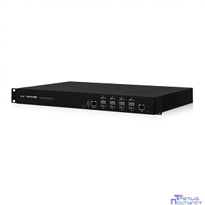 UBIQUITI ER-8-XG-EU Маршрутизатор 16 ядер (1,8 ГГц), 8х SFP+, 1х 1G RJ45, 1x RJ45, 1x USB, 1х microSD