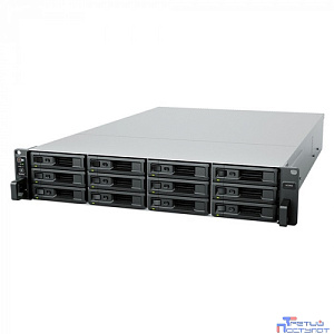 Synology UC3400 Сетевое хранилище 12x2.5"/3.5" SAS, Intel Xeon D-1541/8x2.1GHz, 8GB DDR4, 2x1 Гбит/с, 1x10 Гбит/с