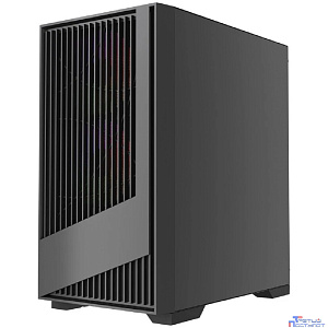 Powercase Корпус Mistral Micro A12B, Tempered Glass, 3x120mm FRGB fan, чёрный, mATX  (CMMA12B-L3)