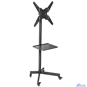 Kromax OMEGA-16 black {26"-60";  Максимальная нагрузка: 35 кг;  VESA: 100x100, 100х200, 200х100, 200х200, 200х300, 200х400, 300х200, 300х300, 300х400, 400х200, 400х300, 400х400 мм Наклон: ±10°}