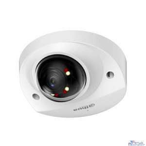 DAHUA DH-IPC-HDBW2449FP-AS-IL-0280B Уличная мини-купольная IP-видеокамера SmartDualLight 4Мп, 1/2.9” CMOS, объектив 2.8мм, видеоаналитика, микрофон, ИК 30м, LED 30м, IP67, металл