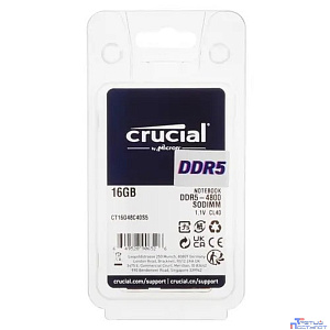 DDR5 Crucial 16Gb 4800MHz CT16G48C40S5 CL40 SO-DIMM