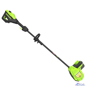 Greenworks Снегоуборщик аккумуляторный GD60SS2  {60V, 30 см, с регулируемым направлением выброса, бесщеточный, c 1хАКБ 5Ач и ЗУ} [2603207UG]