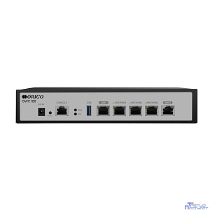 ORIGO OWC100/A1A Контроллер точек доступа Wi-Fi, до 128 ТД, 1x1000Base-T WAN, 1x1000Base-T LAN, 3x1000Base-T LAN/WAN, USB 3.0, RJ45 Console