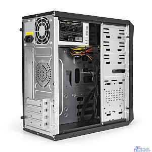 Exegate EX284030RUS Корпус Minitower BA-203U Black, mATX, <AA400, 80mm>, 2*USB+1*USB3.0, Audio