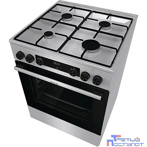 Плита Комбинированная Gorenje GKS6C70XJ нержавеющая сталь (без крышки) реш.сталь