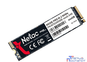 Накопитель SSD Netac PCI-E 3.0 256Gb NT01N930E-256G-E4X(N) N930E Pro M.2 2280