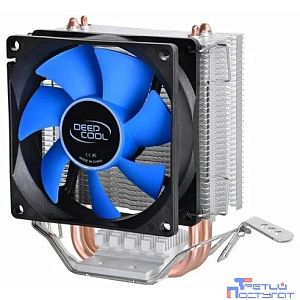 Cooler Deepcool ICE EDGE MINI FS V2.0 Soc-FM2+/AM2+/AM3+/AM4/1150/1151/1155/ 3-pin 25dB Al+Cu 100W 276gr Ret