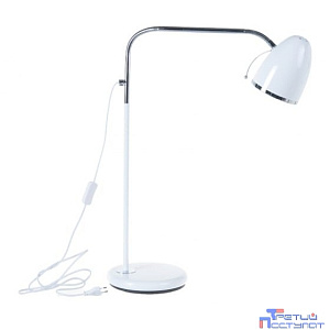 Camelion KD-309  C01 белый (Светильник напольный, торшер, 230V 40W E27)