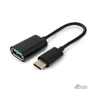 Exegate EX294777RUS Кабель OTG Type C-USB 2.0 ExeGate EX-A-OTG-CMAF2 (USB Type C/USB 2.0 Af, 0,2м)