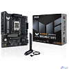 Материнская плата ASUS TUF GAMING B850M-E WIFI, AM5, B850, 4*DDR5, 4*SATA, 3*M.2, 4*USB 3.2, 3*USB 2.0, Type-C, 3*PCIx16, 1*PCIx1, DP+HDMI, mATX; 90MB1LS0-M0EAY0