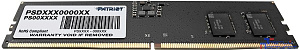 Память DDR5 8Gb 5200MHz Patriot PSD58G520041 Signature RTL PC5-41600 CL42 DIMM ECC 288-pin 1.1В single rank