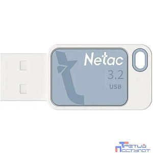 Netac USB Drive 64GB UA31  <NT03UA31N-064G-20BL>, USB2.0, голубая