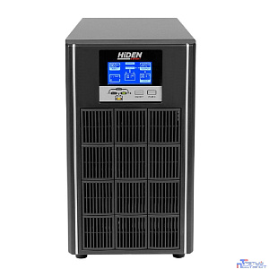 ИБП HIDEN EXPERT UDC9203S, встроенные АКБ в корпусе (8х7А/ч), 3 kVA/2,7 kW {С двойным преобразованием напольного исполнения 3000 ВА / 2700 Вт,4 розетки Schuko, SNMP слот, USB, RS232, EPO}